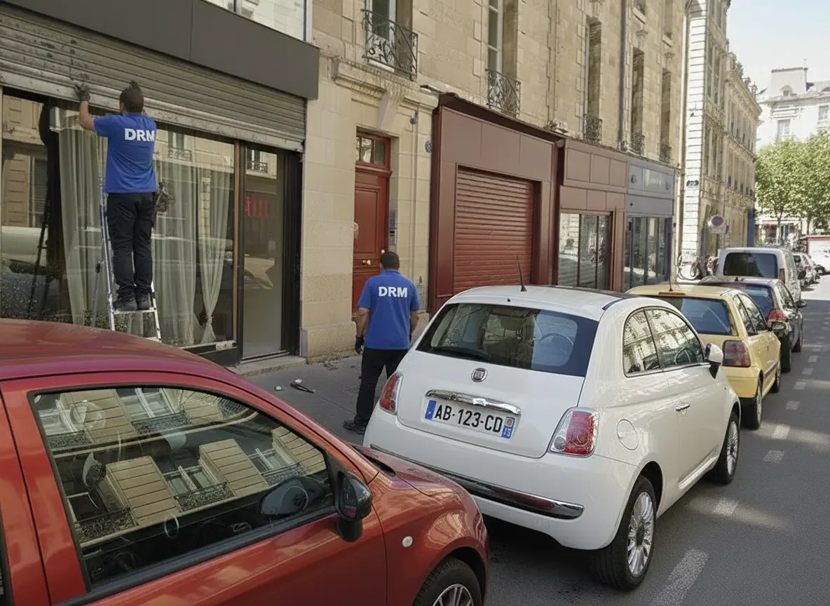 Déblocage de rideau métallique bloqué à Clamart