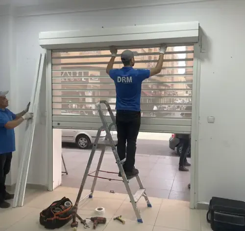 Installation et pose de rideau métallique à Clamart