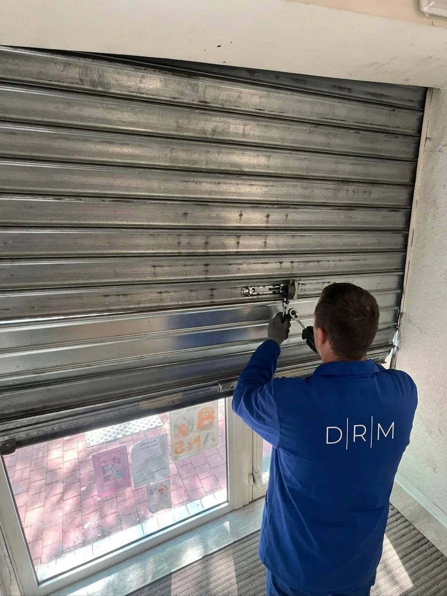 Rideau de boutique débloqué — Rideau métallique à Clamart